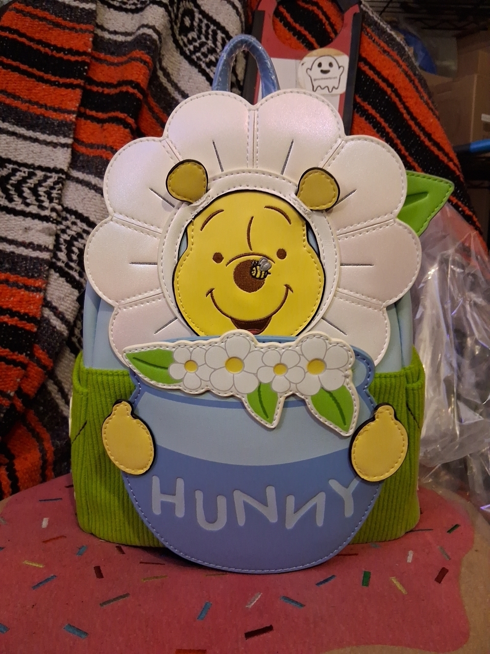 Loungefly Winnie the Pooh Flower Mini Backpack BAM Exclusive NWT Disney